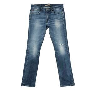 Joe's Jeans Brixton Straight Narrow Jeans Men 32 fits 34x32 Medium Wash Japanese